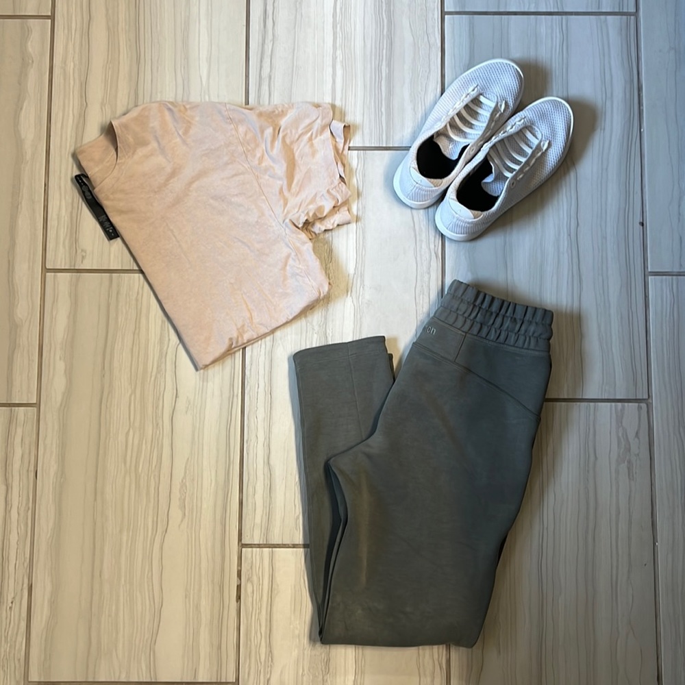 Lululemon Lab loose oversized khaki shirt S